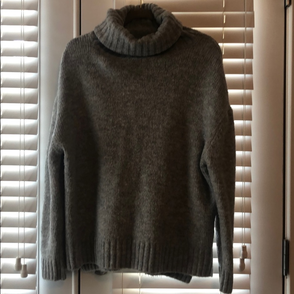 Grey Turtleneck